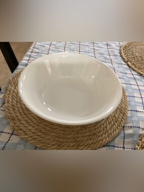 Corelle White Porcelain Serving Bowl